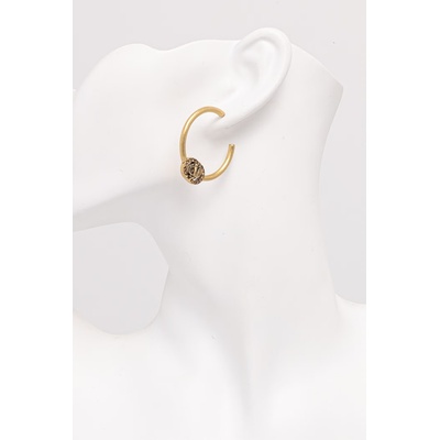 Kurt Geiger London обици дамски от метал с циркон (5621661429)