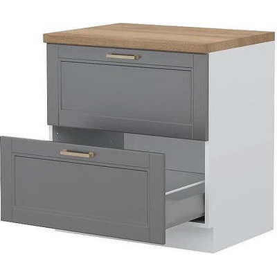 Долен кухненски шкаф с чекмеджета Tara R-80-2MBOX/4