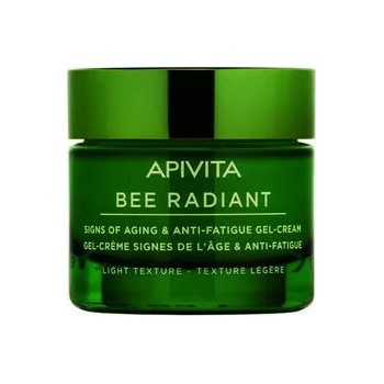 APIVITA Гел-крем против стареене и признаци на умора с лека текстурa , Apivita Bee Radiant Signs of Aging & Anti-Fatigue White Peony & Patented Propolis Gel-Cream Light Texture, 50ml