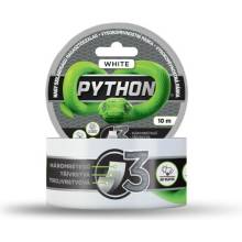 Python White vysokopevnostná páska 10 m