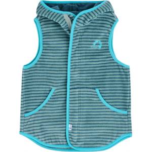 finkid Детски поларен елек Finkid Kid's Onni Sport Fleece vest - Trellis / Peacock - размер 100/110 (703-7149-0313)