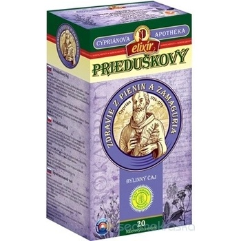 Agrokarpaty CYPRIÁN PRIEDUŠKOVÝ bylinný čaj čistý prírodný produkt 20 x 2 g
