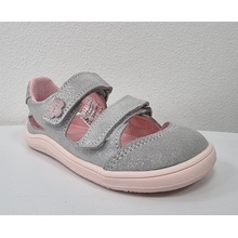 Baby bare shoes Febo Joy grey/pink