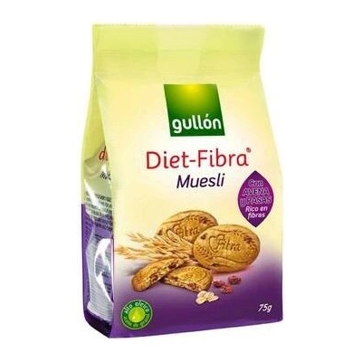Gullón Fibra sušienky s ovsenými vločkami a hrozienkami 75 g