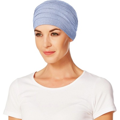 Christine Headwear Turban Christine Yoga vzr Light blue melange