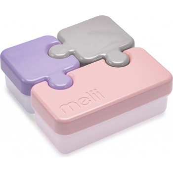 Melii Puzzle ružový/fialový/sivý