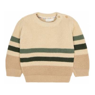 Little Dutch Svetřík pletený Warm Taupe