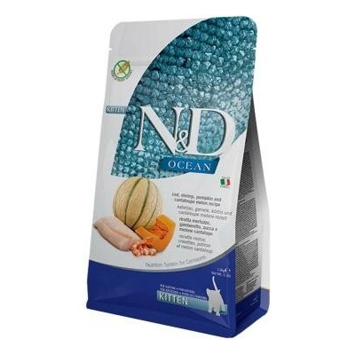 N&D cat OCEAN PUMPKIN Kitten cod & shrimp 1,5 kg