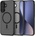 Tech-Protect Твърд кейс с MagSafe пръстен за Samsung Galaxy A36 / A56 / A37 5G от Tech-Protect MagMat - Matte Black (5906302392353)