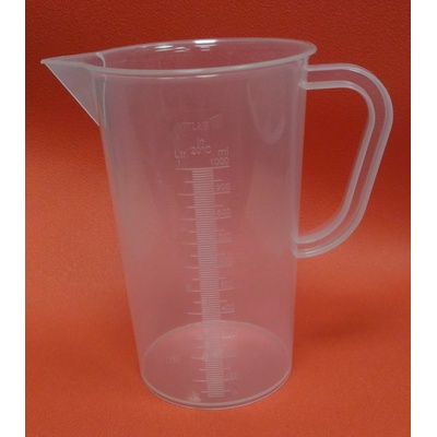 Odměrka PP s výlevkou a stupnicí 500 ml