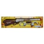 Swede Shotgun gun with handcuffs