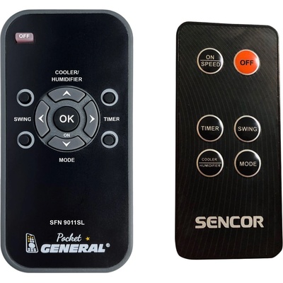 General Sencor sfn9011sl - Вентилатор за таван дистанционно управление дубликат (sfn9011sl)