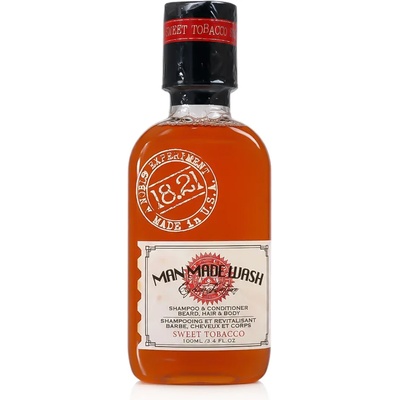 18.21 Man Made 3-1 Body Wash, Shampoo and Conditioner - Sweet Tobacco 100 ml
