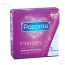 Kondomy, prezervativy Pasante Ribs & Dots Intensity 3ks