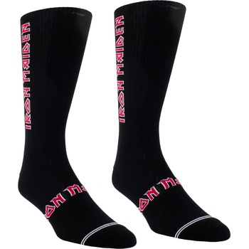 Image 1 of Perri´s socks Чорапи iron maiden - logo - ЧЕРНО - perri´s socks - imc101-001