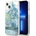 GUESS Кейс Guess GUHCP13MLFLSN за iPhone 13 6.1", зелен, твърд, Flower Liquid Glitter (GUE001953-0)