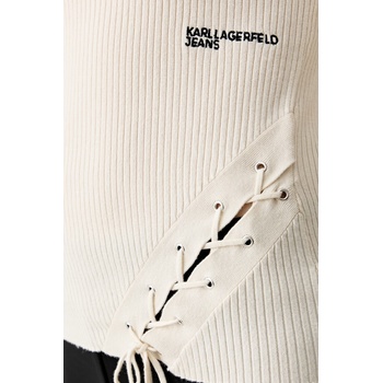 Karl Lagerfeld Jeans пуловер дамски с вискоза (B3W18009)