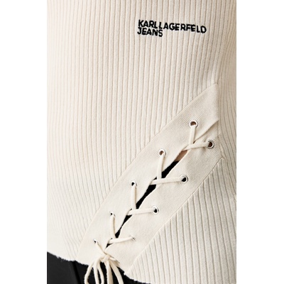 Karl Lagerfeld Jeans пуловер дамски с вискоза (B3W18009)