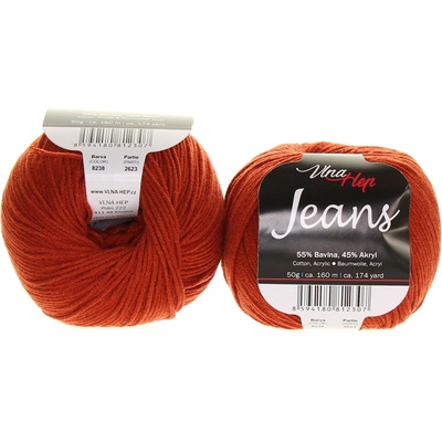 Vlna Hep Jeans rezavá 8238