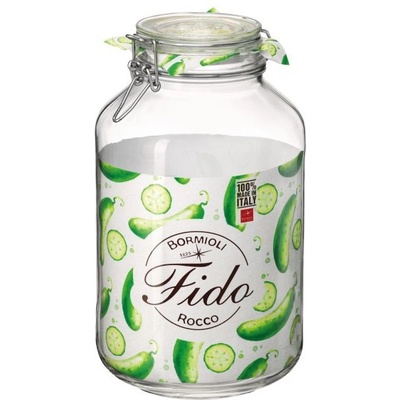 Bormioli rocco FIDO-Буркан 4lt с клипс (1.49260) (0110394)