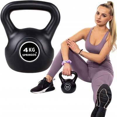 SPRINGOS ABS Kettlebell 4 kg – Zboží Dáma