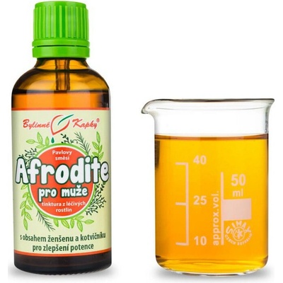Afrodite pre mužov kvapky tinktúra 50 ml