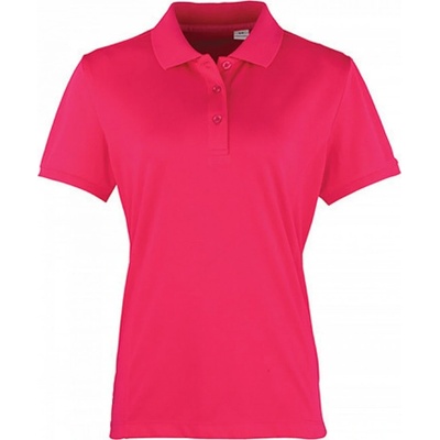 Premier Workwear Prodloužená Coolchecker Piqué Hot Pink ca. Pantone 214c