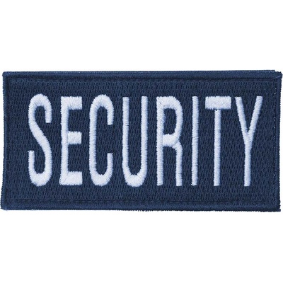 Nášivka Fostex Security 10 x 5 cm - modrá