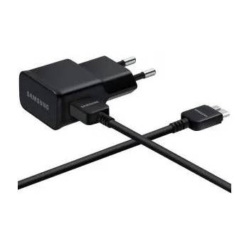 Image 1 of Samsung Charger EP-TA10EB microUSB v3.0 - захранване и кабел (MicroUSB 3.0 21 pin) за Samsung Galaxy Note 3, Galaxy S5, Samsung Galaxy S5 Neo (черен)