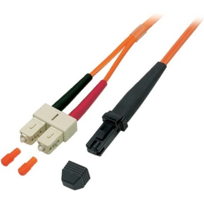 EFB Elektronik Дуплексна оптична корда, mtrj към sc конектори, om2, 50/125, lszh, 1 метър (o0720.1)