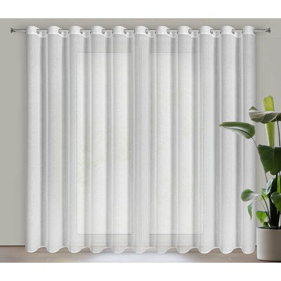 ZÁCLONA TULSA 350X250 CM BIELA