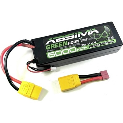 Absima akupack Li-Pol modelářství 7.4 V 6000 mAh Počet článků: 2 50 C Stick XT90