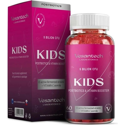 Vesantech Kids dětská probiotika 5 miliard CFU 60 gumových bonbónů
