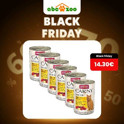 Animonda Carny Senior - Hovädzie, kuracie a syr 6 x 400 g