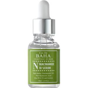 Cos De BAHA Niacinamide 10 Serum - Противовъзпалителен серум с 10% ниацинамид за мазна кожа 30мл