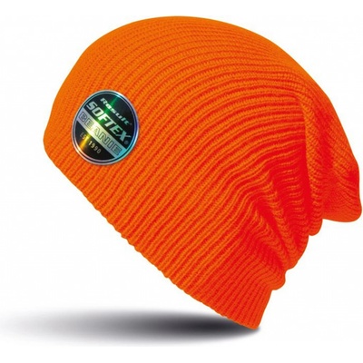 Čepice softex beanie Zářivá oranžová