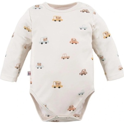 Eevi Body s dlhým rukávom Cars&Bears ecru