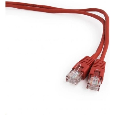 Gembird PP12-3M/R patch, CAT5e, UTP, 3m, červený