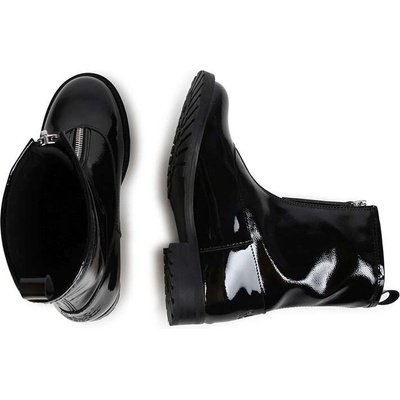 Karl Lagerfeld Детски кожени ботуши Karl Lagerfeld (Z30305.36.39)