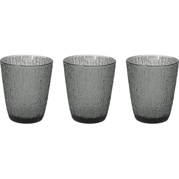 Tognana Комплект 3 стъклени чаши davor, сиво (n3585j70gria)