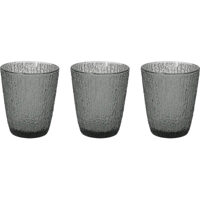 Tognana Комплект 3 стъклени чаши davor, сиво (n3585j70gria)