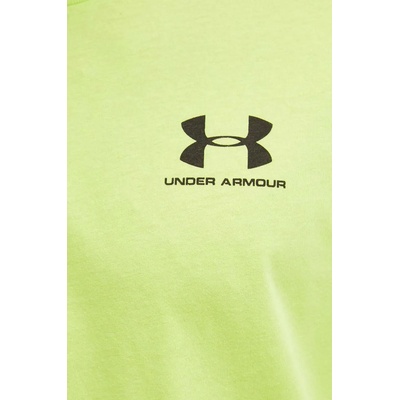 Under Armour Тениска Under Armour SPORTSTYLE LEFT CHEST в зелено с изчистен дизайн 1326799 (1326799.)