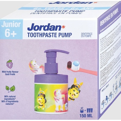 Jordan Junior 6+ rokov detská s pumpou 150 ml