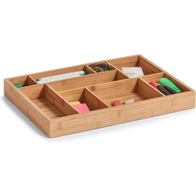 Zeller Present Organizér do šuplíku s přepážkami - 9 přihrádek, bambus ZELL 32 x 44 cm