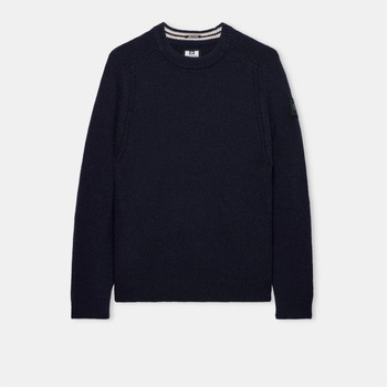 Weekend Offender Блуза Weekend Offender Zagreb Wool Rich Crew Knit Sweater - Navy