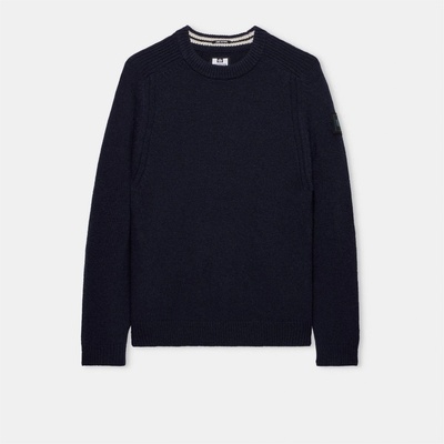 Weekend Offender Блуза Weekend Offender Zagreb Wool Rich Crew Knit Sweater - Navy