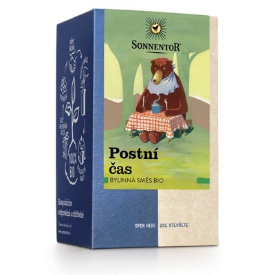SONNENTOR - Пост, порционен чай, БИО, 18 бр