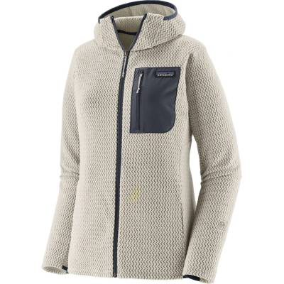 Patagonia Дамско поларено яке Patagonia Women's R1 Air Full-Zip Hoody Fleece jacket - Birch White (105-6525-0912)