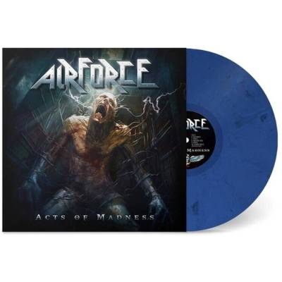 Airforce - Acts Of Madness (Limited Edition) (Blue with White/Black Marble Frost Britannia Coloured) (LP) (4262464738523)