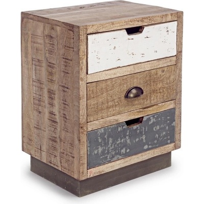 Bizzotto Tudor НОЩНО ШКАФЧЕ С 3 ЧЕКМЕДЖЕТА (0745495)